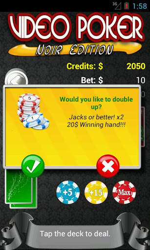 Video Poker - Black Edition screenshot 4