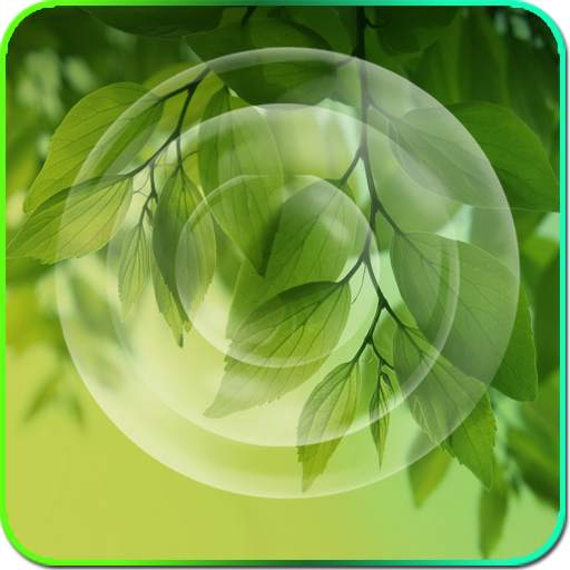 Galaxy S4Leaf Live Wallpaper screenshot 1