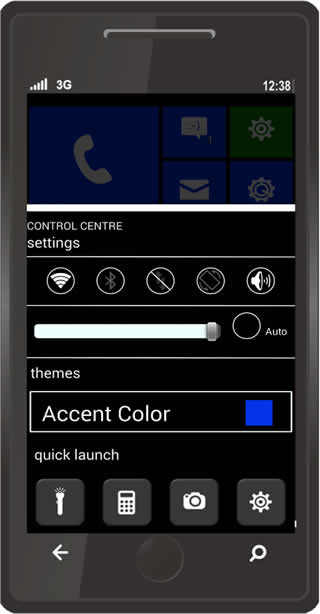 Metro8 fake windows 8 launcher screenshot 4
