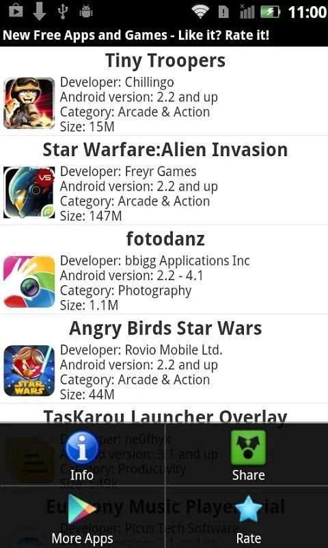 New Free Apps And Games screenshot 1