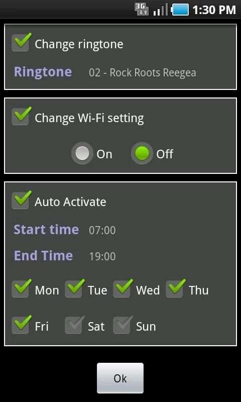 Audio Profile for Android Free screenshot 3