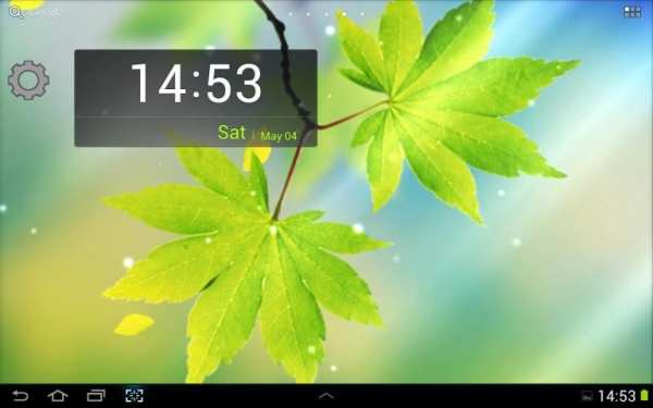Leaf Live Wallpaper screenshot 5