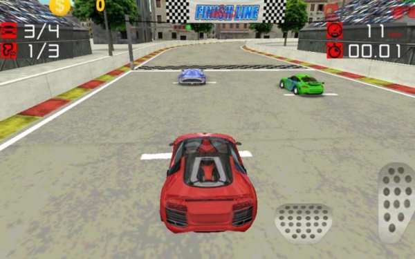 3D Car racing – Speedcar скриншот 1