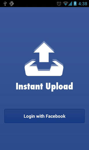 Instant Upload for Facebook screenshot 1