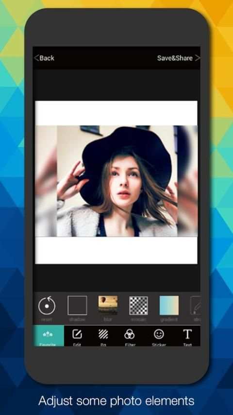 SnapPic Stickers Photo Editor स्क्रीनशॉट 2