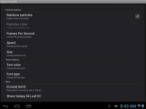 Galaxy S4 Clock Widget screenshot 2