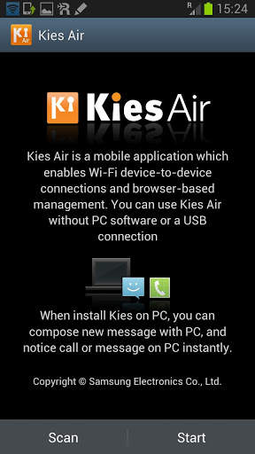 Kies Air screenshot 1