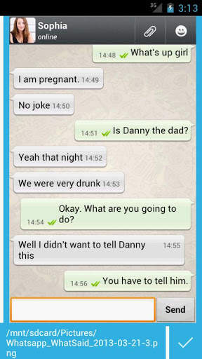 Whatsaid - Whatsapp Prank screenshot 2
