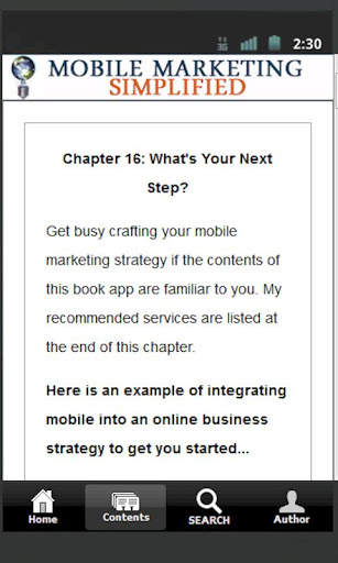Mobile Marketing 1 تصوير الشاشة
