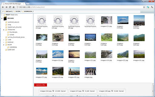 WiFi File Manager Transfer screenshot 1
