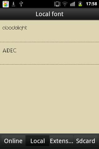 MyFont(for Galaxy) screenshot 3