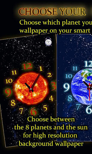 Choose Your Planet Clock LWP