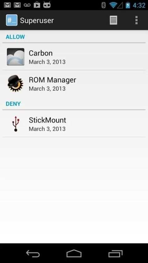Superuser screenshot 3