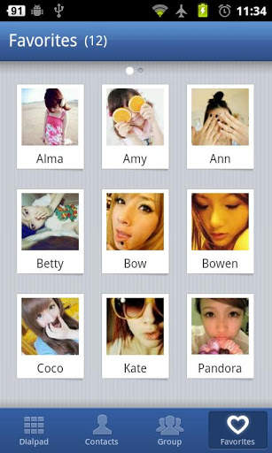 GO Contacts screenshot 2