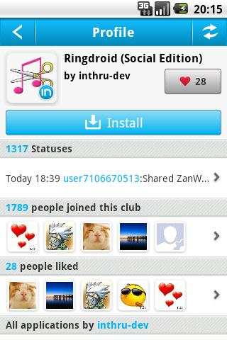 Ringdroid(Social Edition) screenshot 5