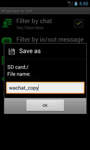 WhatsApp to Text screenshot 4