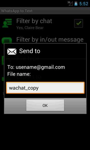 WhatsApp to Text screenshot 5