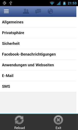fb WebView screenshot 1