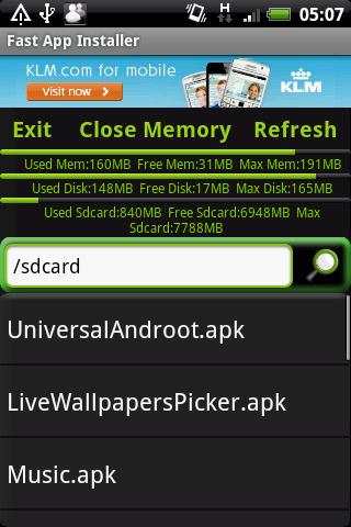 Fast App Installer screenshot 1