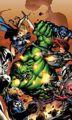 Incredible Hulk Live Wallpaper 4 تصوير الشاشة