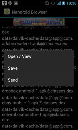 Nandroid Browser screenshot 2