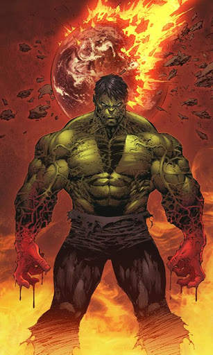 Incredible Hulk Live Wallpaper 1 تصوير الشاشة
