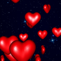 Hearts 3D Live Wallpaper icon