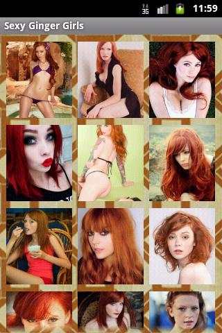 Sexy Wallpaper Ginger Girls screenshot 1