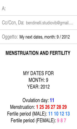 Menstruation &amp; Fertility -Lite screenshot 4
