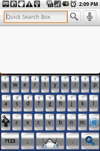 Keyboard Theme: SBAndroidandMe screenshot 1