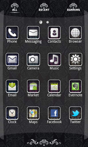 COM 3D Theme GO Launcher EX screenshot 2