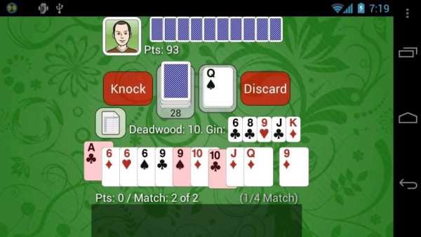 Gin Rummy - Net Gin Free स्क्रीनशॉट 5