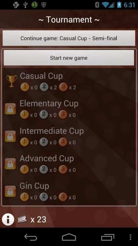 Gin Rummy - Net Gin Free स्क्रीनशॉट 4