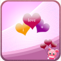 Love Cartoon Romance SMS Theme icon