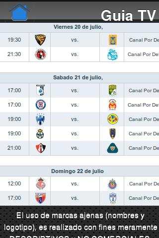 Liga MX en TV screenshot 2