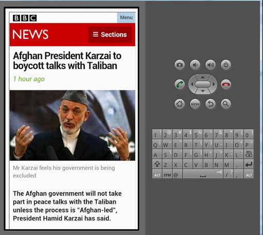 BBC World News screenshot 1