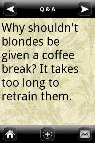 Funny Blonde Jokes screenshot 2