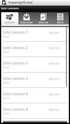 Solo Guitar Lessons screenshot 1