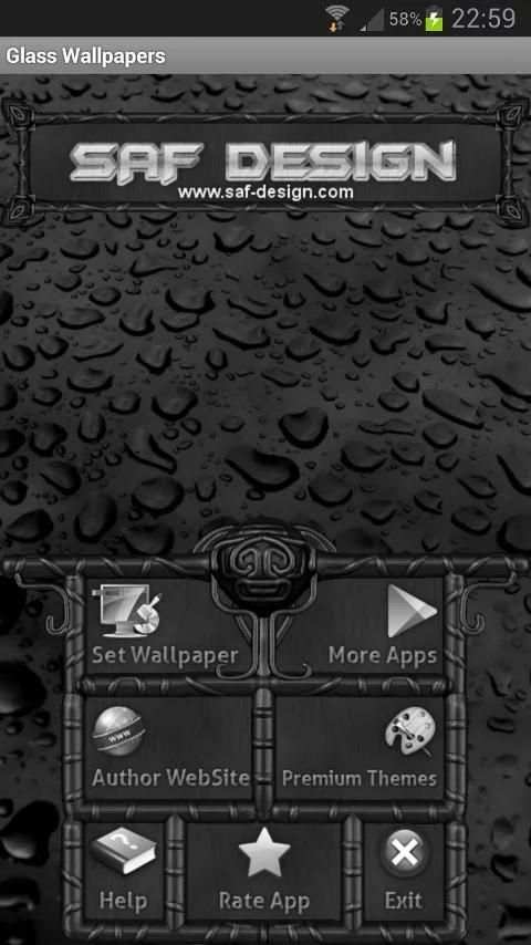 GLASS GO Launcher EX Theme screenshot 4