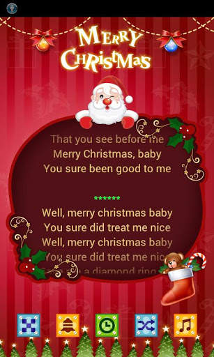 Merry Christmas TTPod Skin 3 تصوير الشاشة