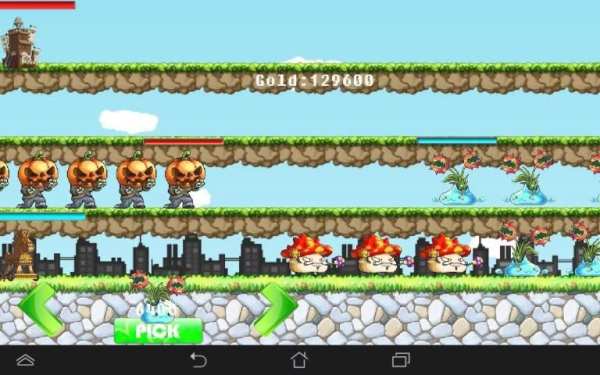 Little Zombie vs Plant Kingdom screenshot 2