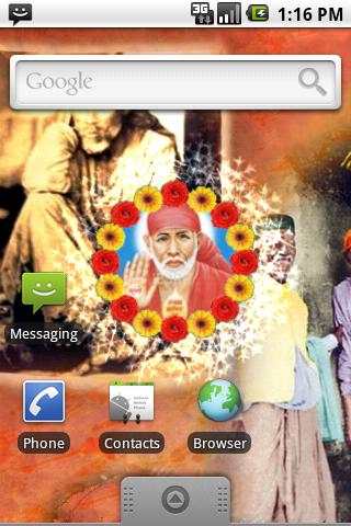 Sai Baba Live Wallpaper screenshot 1