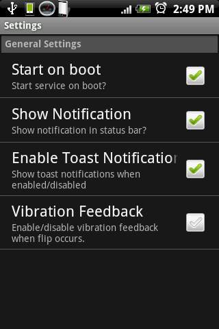 Shake - Flashlight screenshot 2