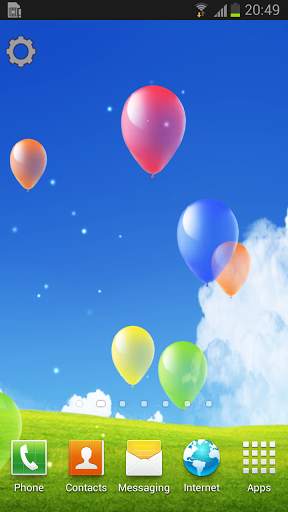 Galaxy S4 Floating Balloons screenshot 3