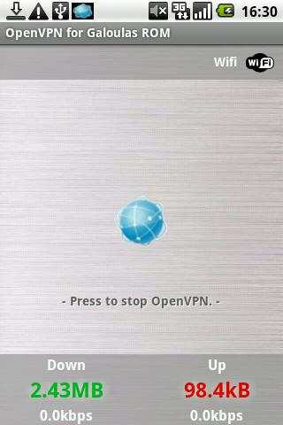 OpenVPN for ROOT BETA screenshot 1