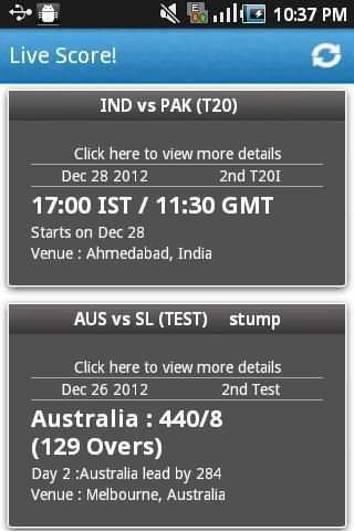 Live Cricket Score screenshot 5