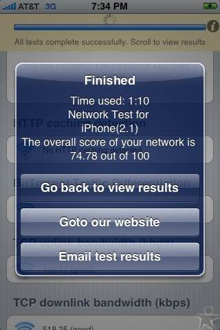 3G Test screenshot 4