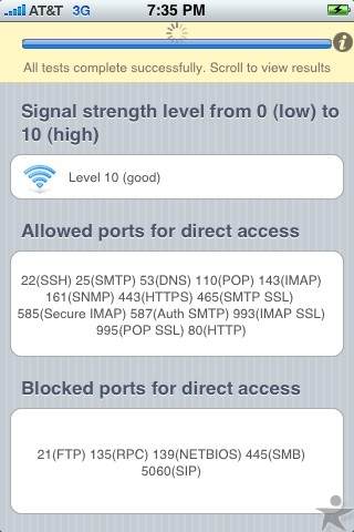 3G Test screenshot 3