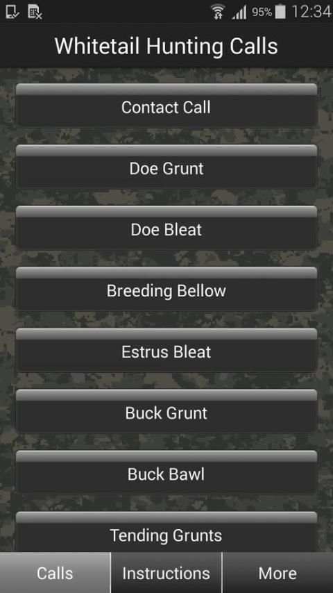 Whitetail Hunting Calls screenshot 3