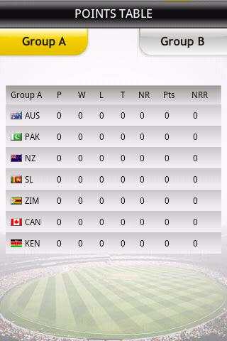 World Cup Cricket - Live Score screenshot 2